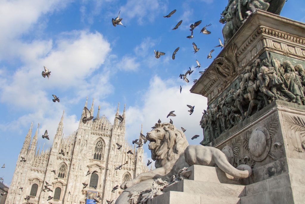 Milan Cathedral and monument