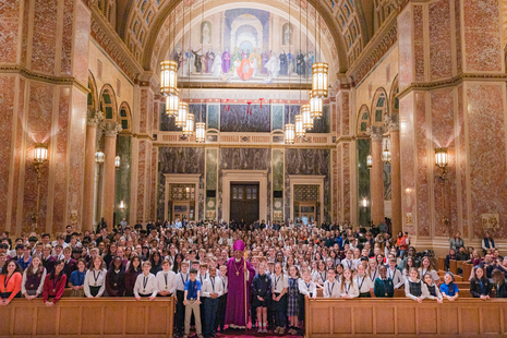 Mid-Atlantic Pueri Cantores Youth Choral Festival and Mass celebrated by Cardinal Gregory.